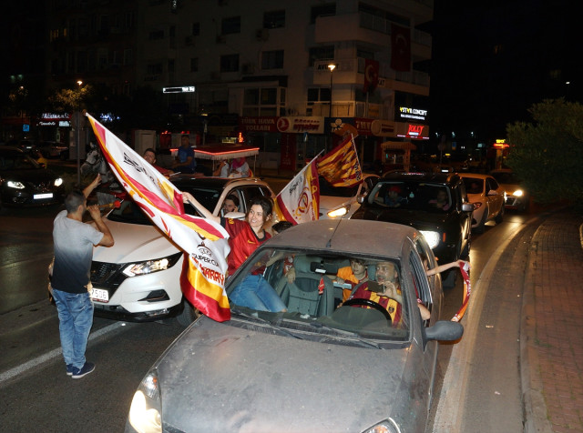 Galatasaray’ın Şampiyonluğu Kutlanıyor