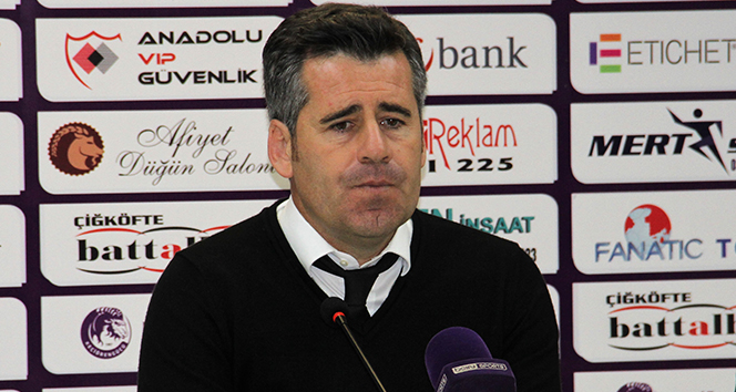 Hüseyin Eroğlu: ‘Üretken olduğumuz deplasman maçını kaybettiğimiz için üzgünüz’