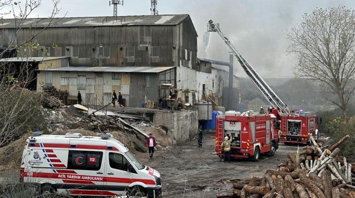 Tuzla’da fabrikada yangın