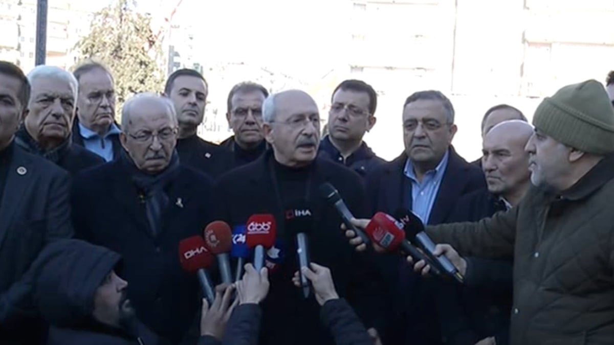 Kemal Kılıçdaroğlu: Asrın felaketi diyerek sorumluluktan sıyrılmaya çalışıyorlar