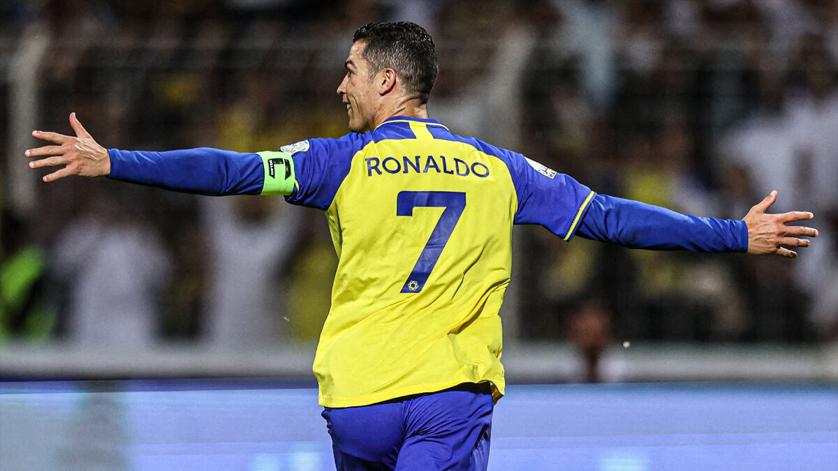 RONALDO DURDURULAMIYOR! Cristiano Ronaldo, Arabistan’da ikinci kez hat-trick yaptı..