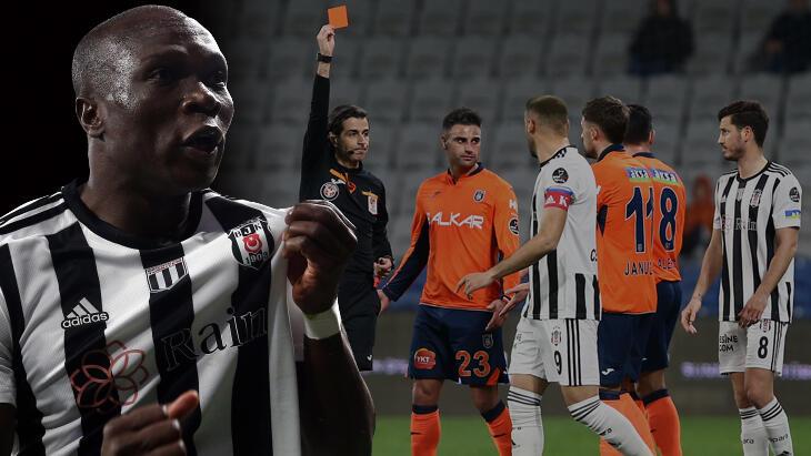 Başakşehir – Beşiktaş maçına Vincent Aboubakar damgası! Hakeme itiraz etti: VAR uyardı, kırmızı kart çıktı