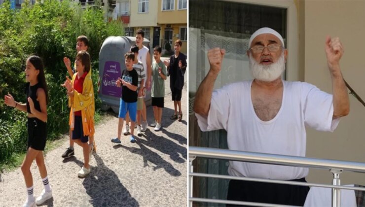 Park isteyen çocuklar hareket başlattı! Miniklerin sloganlarına mahalleliden takviye