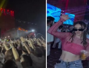 Suriye’de hayat devam ediyor! Savaşa aldırmayan gençler, tekno partide gönüllerince eğlendi