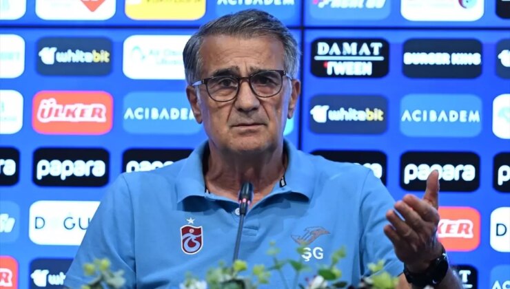 Trabzonspor Teknik Yöneticisi Şenol Güneş, makûs sonuçların düzeleceğine inanıyor Açıklaması