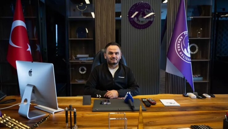 Ankara Keçiörengücü Başkanı Sedat Tahiroğlu, takımın maksatlarını kıymetlendirdi Açıklaması