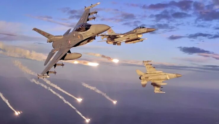 Irak ve Suriye’nin kuzeyine hava harekatı! Terör gayeleri yerle bir edildi