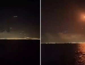 İran’ın İsrail’e attığı füzeler bir kentimizden görüldü