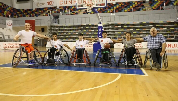 Şanlıurfa Tekerlekli Sandalye Basketbol Kadrosu, Fenerbahçe Maçına Hazırlanıyor