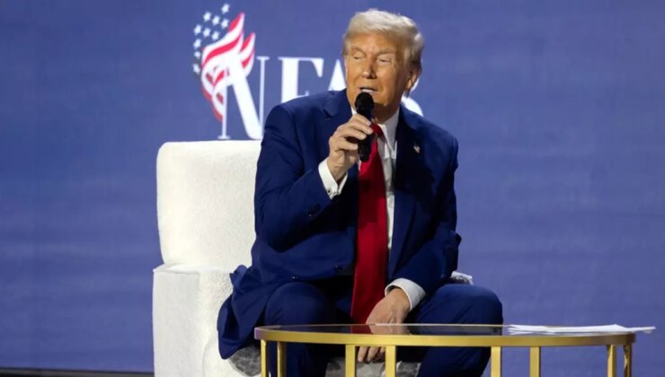 Cumhuriyetçilerin adayı Donald Trump’tan dikkat çeken görüntü: Amerika’yı tekrar şahane yapabiliriz