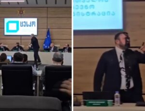 Gürcistan’da Seçim Kurulu Lideri’ne boyalı taarruz