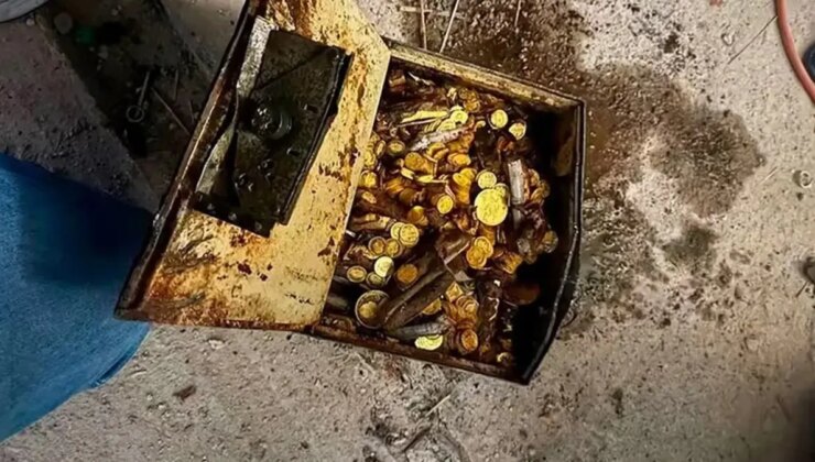 Tesisatçı tadilat esnasında bir teneke altın buldu! İşte kendisine düşen hisse