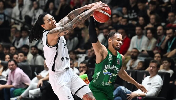 Bursaspor, Beşiktaş’ı Basketbol Muhteşem Ligi’nde Yendi