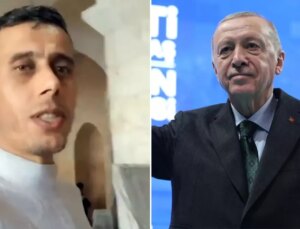 Halep’te Emevi Camii’nde namaz kılıp Erdoğan’a teşekkür etti: 14 yıldır yanımızda durdu