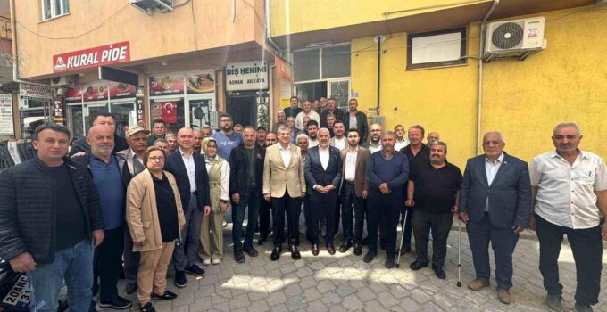 AK Parti Denizli’de saha çalışmalarına hız kesmeden devam ediyor