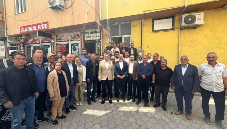 AK Parti Denizli’de saha çalışmalarına hız kesmeden devam ediyor