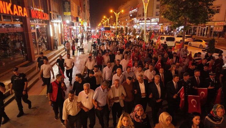Erciş’te 15 Temmuz Demokrasi ve Ulusal Birlik Günü Aktifliği
