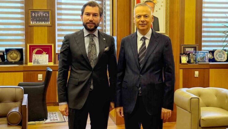 DENİB Lideri Uğurlu, Ticaret Bakan Yardımcısı Ağar’ı ziyaret etti